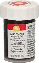 Wilton Eetbare Voedselkleurstof Rood zonder smaak - Icing Color 28g