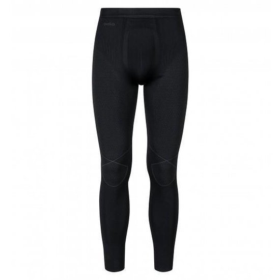 Odlo M Pant Evolution Warm Zwart dessin XL