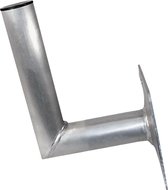 Schotelantenne Wandbeugel - Muurbeugel Voor TV Schotel Antenne - Muur Bevestiging Beugel - Geschikt Voor Sattelietschotels t/m ø80 cm - Aluminium