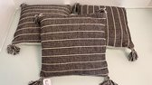 Sierkussens beige - 3 stuks