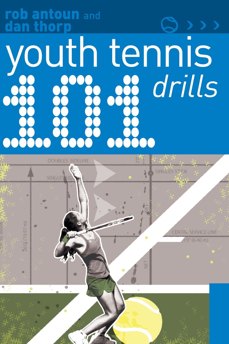 Omslag van 101 Youth Tennis Drills