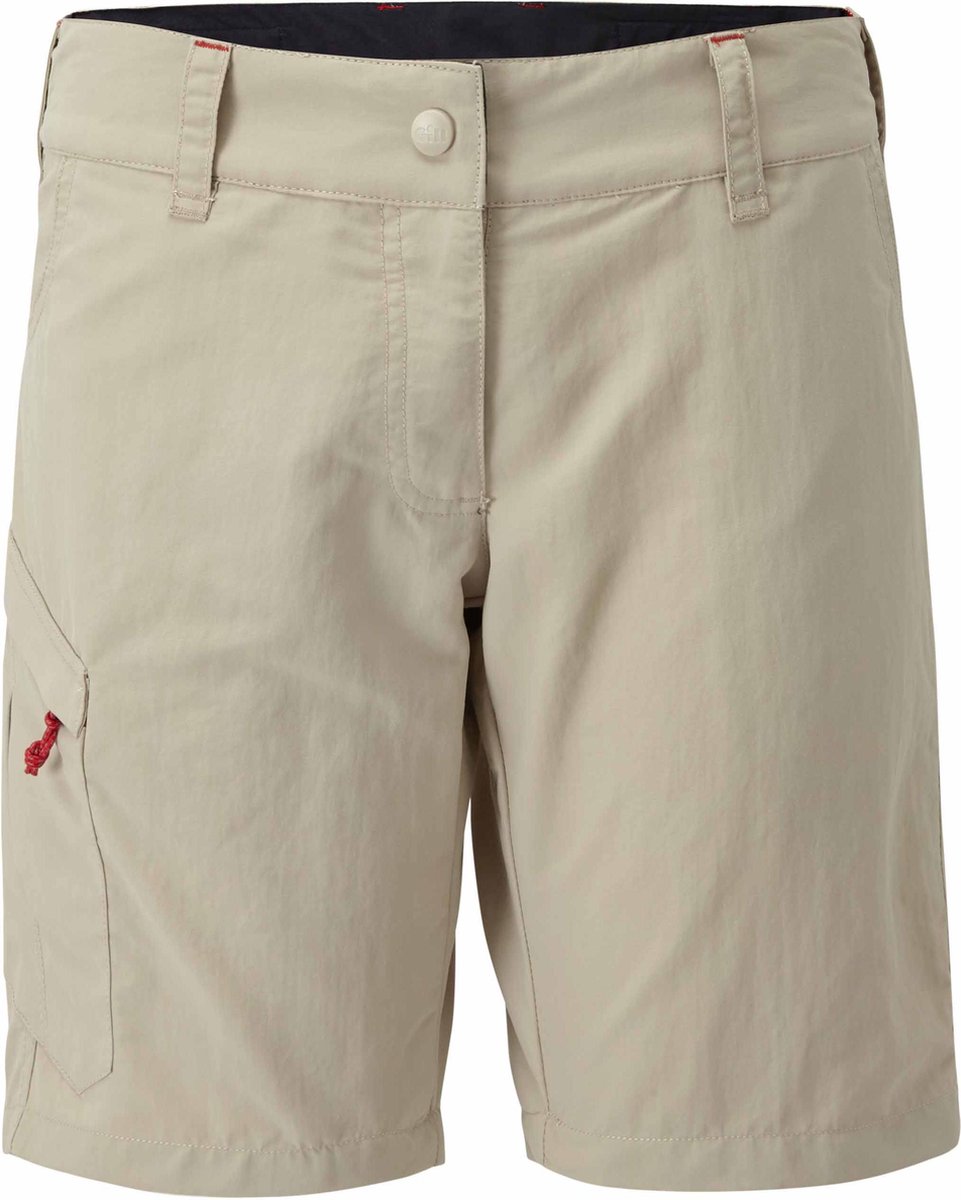 Gill UV Tech Shorts Lichtgewicht Sneldrogend Dames Beige