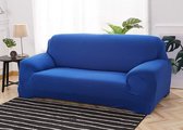 Stretch Sofa Covers, geschikt voor de meeste DUBBELE sofa stoelen. Makkelijk aan te trekken. Zeer rekbaar. Koningsblauw.