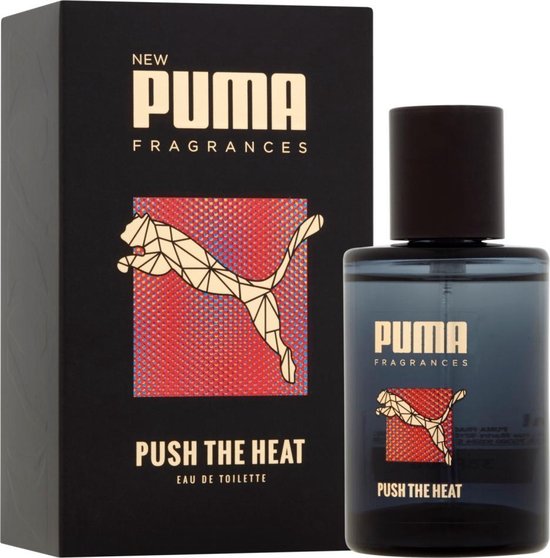 puma push the heat eau de toilette