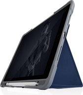 STM Dux Plus Duo iPad Hoes (10.2 inch, model 2019/2020, 7th/8th generatie), beschermhoes met auto-wake, Blauw - Rugged