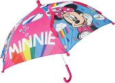 Kinderparaplu Minnie mouse - Disney kinder paraplu Minnie mouse - 65 cm\kleine formaat