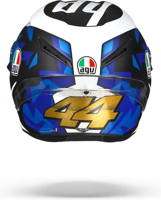 Casque intégral Agv Corsa R Espargaro 2017 Bleu - Casque de moto