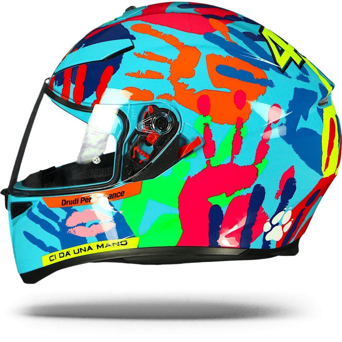Agv K-3 SV Misano 2014 Hands Valentino Rossi Integraalhelm - Motorhelm -  Maat XXL | bol.com