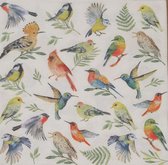 Servetten Birds Votes 33 x 33 cm