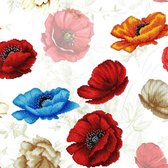 Mini Art Crafts, Poppy Flower, 40x40 cm (nivo: expert)