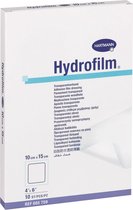 Hydrofilm transparante wondverband 10x15cm 50 stuks