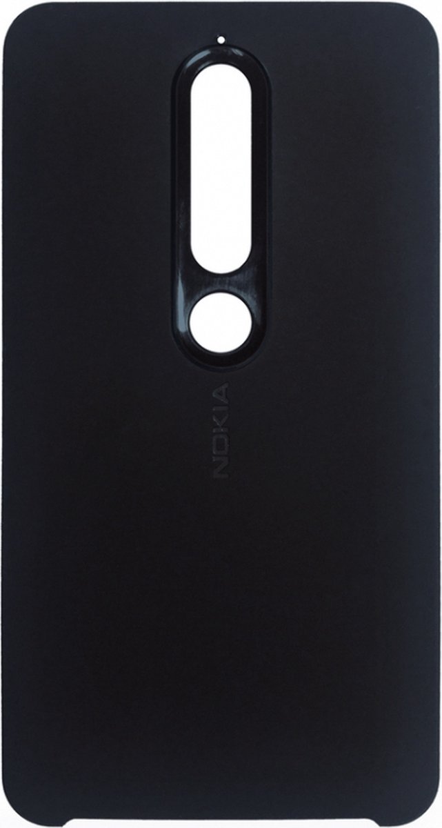 Nokia soft touch case CC-505 - tempered blue - voor Nokia 6.1 (Nokia 6 2018 editie)