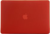 MobiGear Hard Case Frosted Rood voor Apple MacBook Pro Retina 15 inch