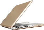 Apple MacBook Pro 13 (2008-2012) Case - Mobigear - Metallic Serie - Hardcover - Roségoud - Apple MacBook Pro 13 (2008-2012) Cover