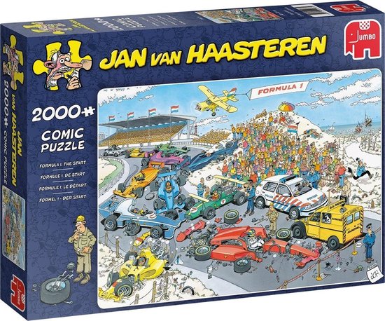 Jan van Haasteren Formule 1 De Start puzzel - 2000 stukjes