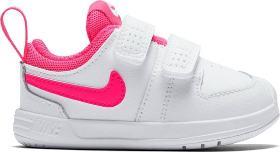 Nike Pico 5 Tdv Meisjes Sneakers - White/Pink Blast - Maat 25 | bol.com