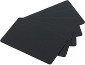 Carte PVC Ultracard noir mat pk a 500 pièces / (format carte bancaire) / Cartes plastiques / Cartes PVC / Cartes PVC / Cartes de prix