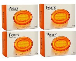 Pears Soap - Glycerine Zeeptabletten - 4 x 100 Gram Voordeelverpakking