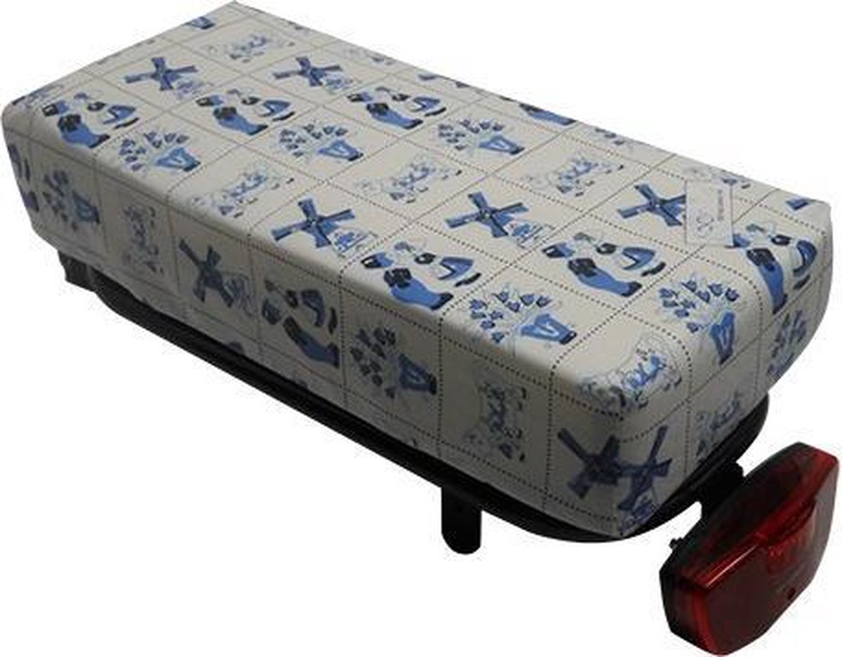 HOOODIE Big Cushie Kinderzitje Fietskussentje Groot Bagagedrager 2021 model