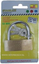 Stahlex Hangslot - Inclusief 3 Sleutels - 60 mm - Superlock