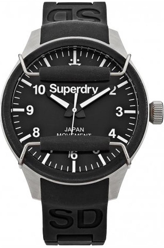 Horloge Heren Superdry SYG109B (ø 44 mm) | bol.com