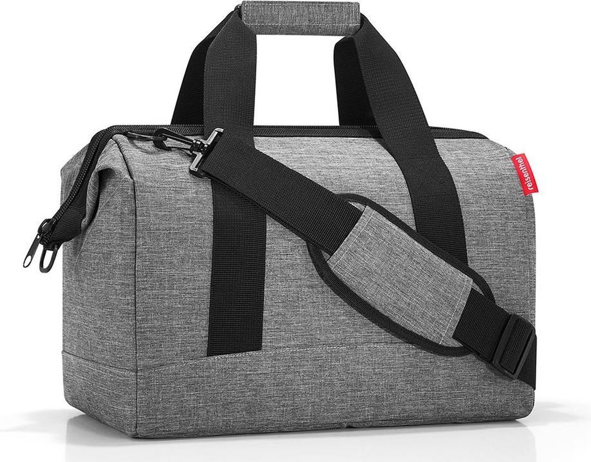 Reisenthel Allrounder M Reistas Sporttas - Maat M - 18L - Twist Silver Grijs