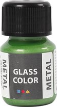 Glass Color Metal, groen, 30 ml/ 1 fles