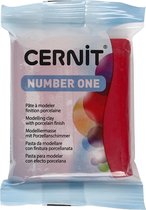 Cernit. carmine red (420). 56 gr/ 1 doos