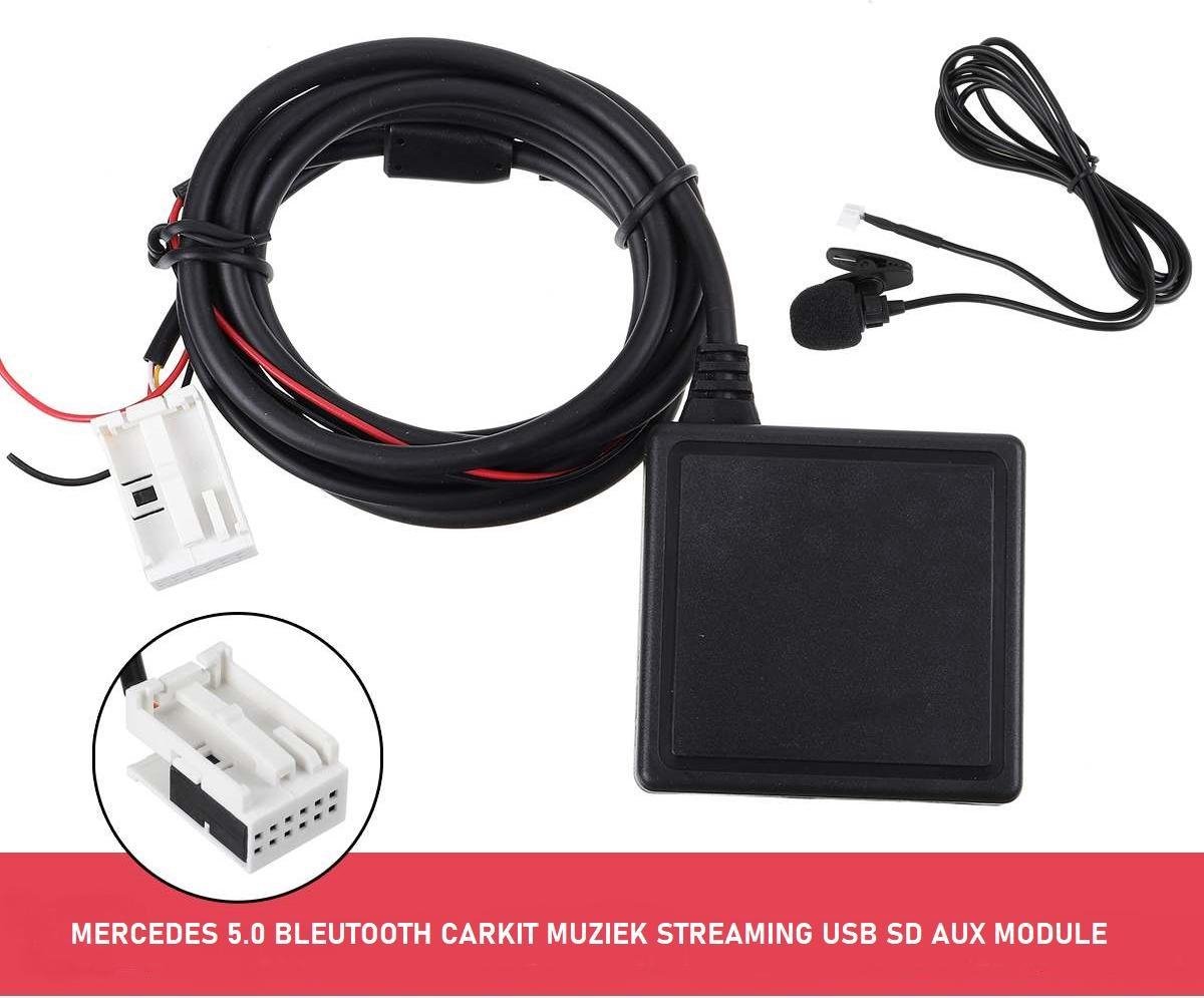 W203 50 Comand Bluetooth Carkit Muziek Steaming Usb Sd Aux adapter Module | bol.com