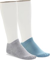 Birkenstock Sneakersokken Heren - 2Pack - Maat 39/41