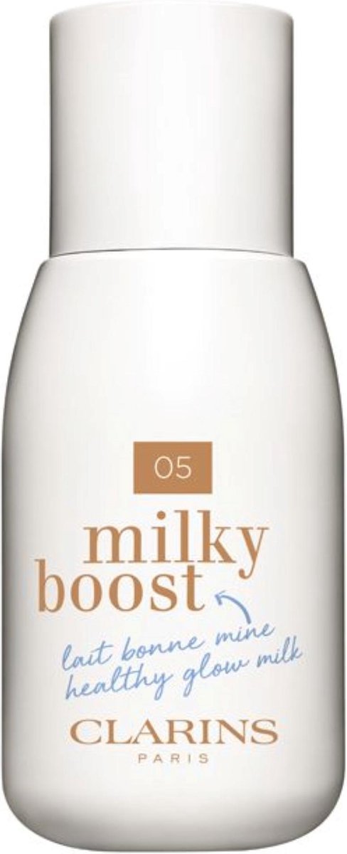 Goedkoopste Clarins Milky Boost Foundation - 05 Milky Sandalwood - 50 ml