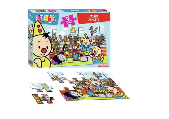Bumba puzzel 12 stukjes - Atleet van Bumba — afbeelding 2