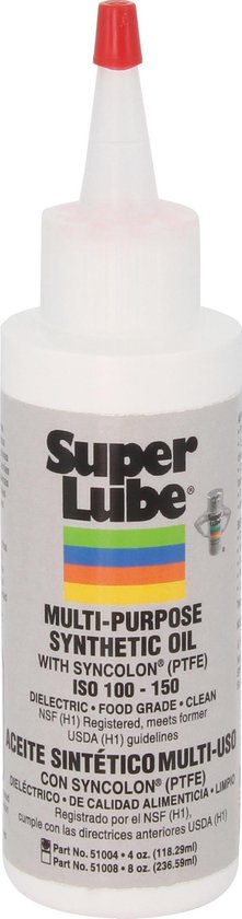 Super Lube synthetische olie met PTFE - 118ml