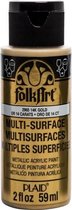 FolkArt Multi-Surface metallic 14K Gold 59ml