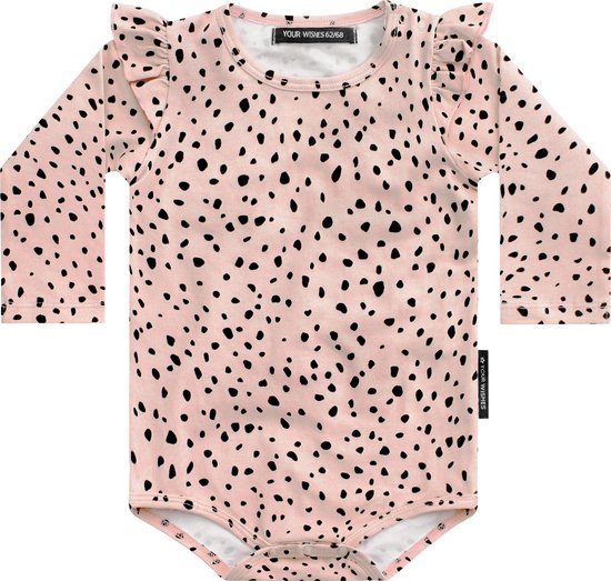 vrede Nationaal Autorisatie Your Wishes Meisjes Romper Cheetah Pink - roze - Maat 62/68 | bol.com