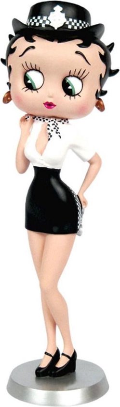 Statue de femme policière Betty Boop