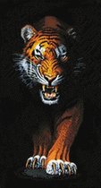 Wizardi Diamond Painting Kit Stalking Tiger WD2408