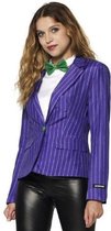 Suitmeister The Joker™ - Dames Jasje - Carnaval - Paars - Maat L