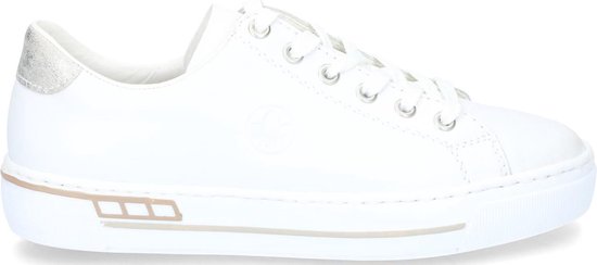 Rieker sneakers laag Zilver-41 | bol.com