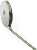 Satijn lint 10 mm groen op rol van 25 meter