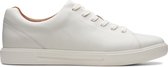 Clarks Un Costa Lace Heren Sneakers - White Leather - Maat 40