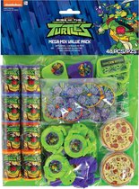AMSCAN - 48 kleine Rise of the Ninja Turtles speeltjes - Decoratie > Animatie- en knutselproducten