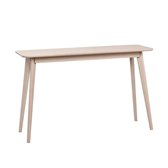 Nordiq Yumi sidetable - Houten bureau - L120 x H75 x D40 cm - Whitewash