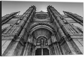Dibond –Kathedraal La Seu– 150x100 Foto op Aluminium (Wanddecoratie van metaal)