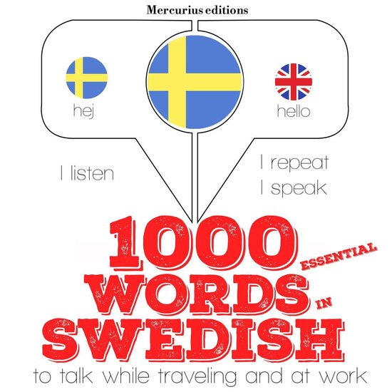 1000 essential words in Swedish - cover