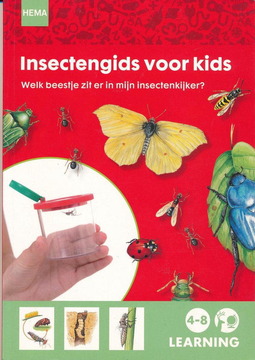 het spoor Minimaliseren legaal Insectengids voor kids, Hema b.v. | 9789043822657 | Boeken | bol.com