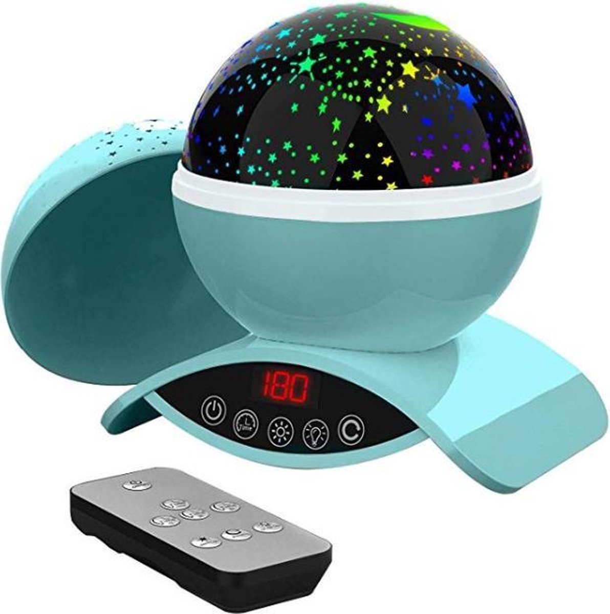 Sterrenhemel projector, The Waves vinyl speler, Galaxy projector met bluetooth-luidspreker, witte ruis, timer, sterrennachtlampje voor volwassenen, slaapkamer, cadeau, feest Sterrenhemel projector, The Waves vinyl speler, Galaxy projector met bluetooth-luidspreker, witte ruis, timer, sterrennachtlampje voor volwassenen, slaapkamer, cadeau, feest