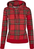 Dames AOP Tartan Hoody geruit