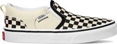 Vans Youth Asher Checkers Sneakers - Black/Natural - Maat 27