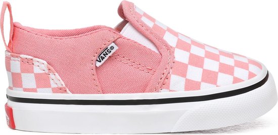 Vans Td Asher V Checkerboard Sneakers - Pkicing/Wht - Maat 20 | bol.com